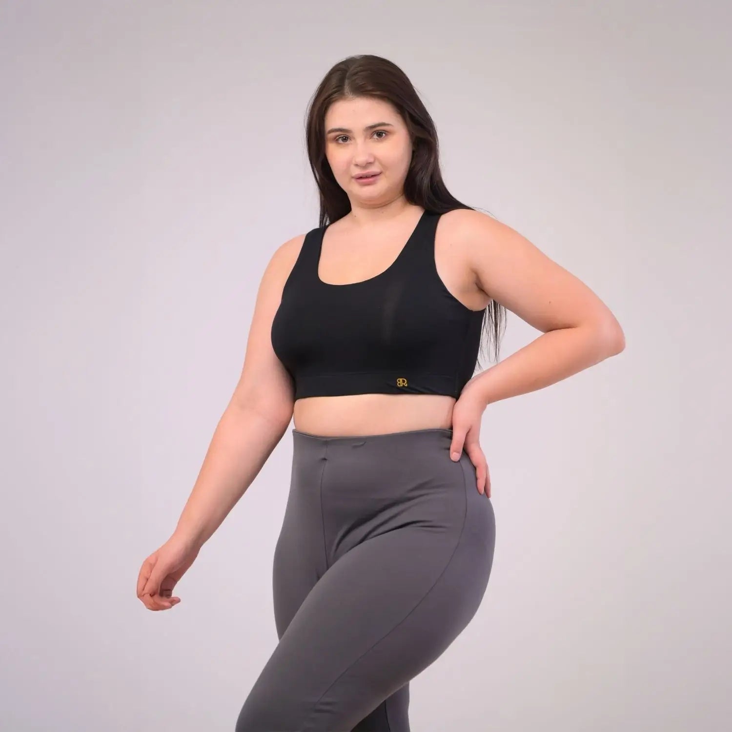 Eirica yoga sports bra - Brown