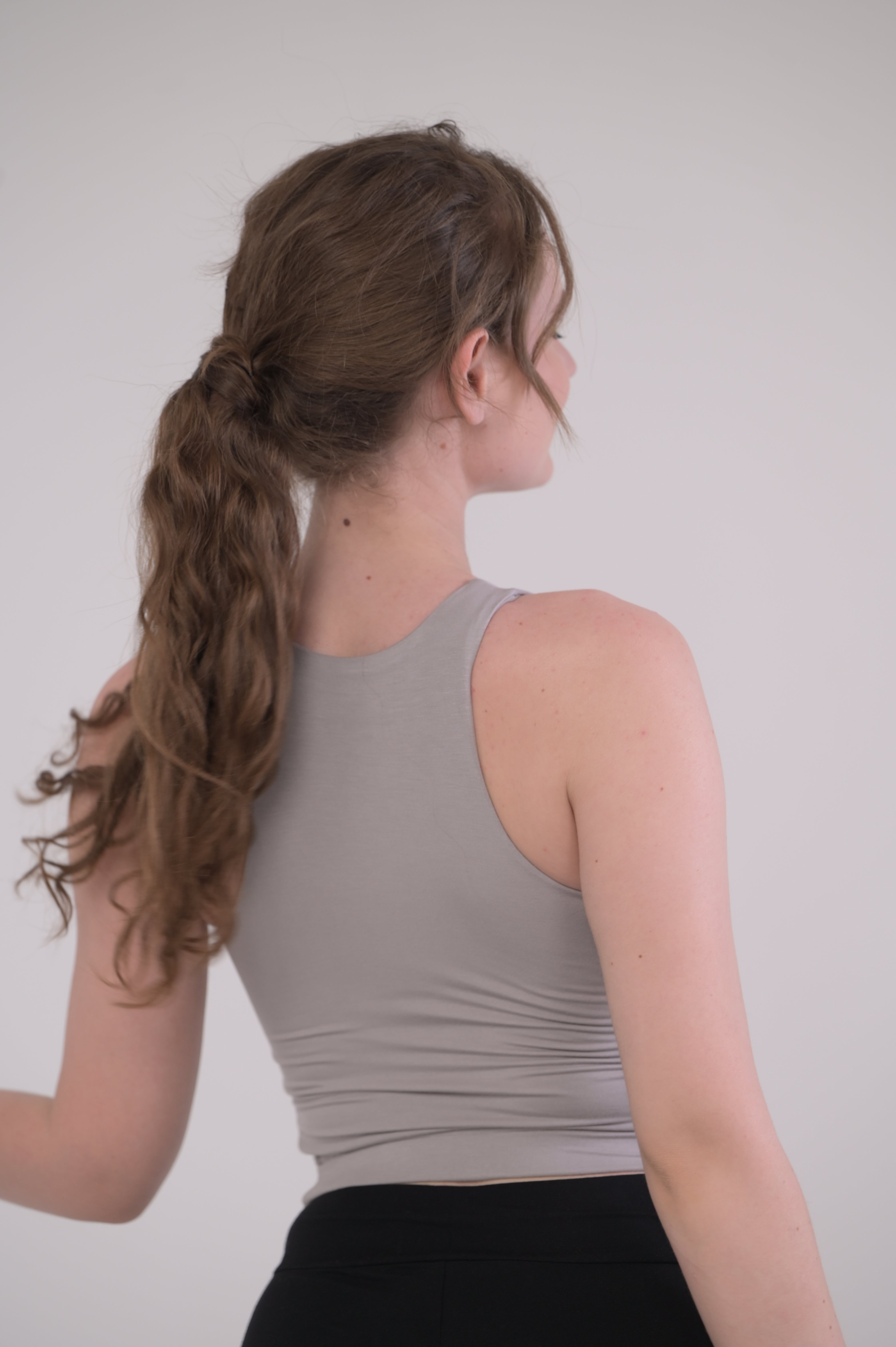 Eirica wireless racerback bralette - Grey