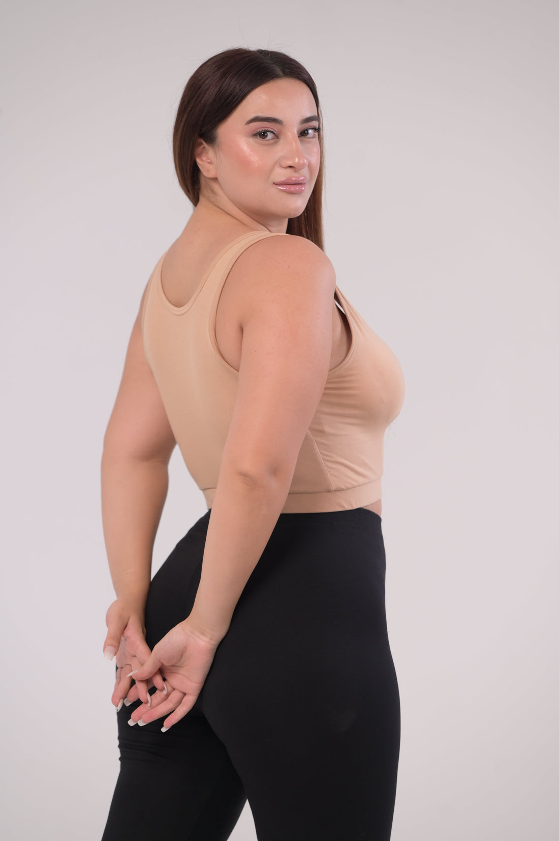 Eirica v neck bralette - Skin