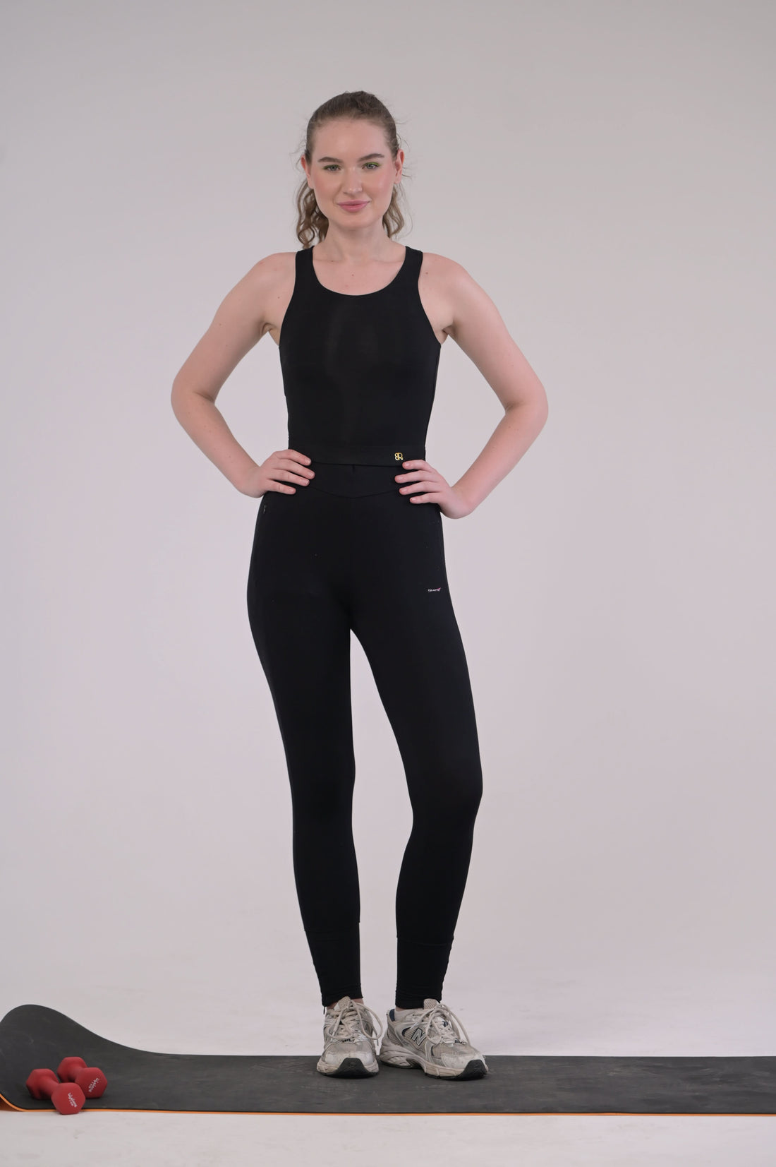 Eirica wireless racerback bralette - Black