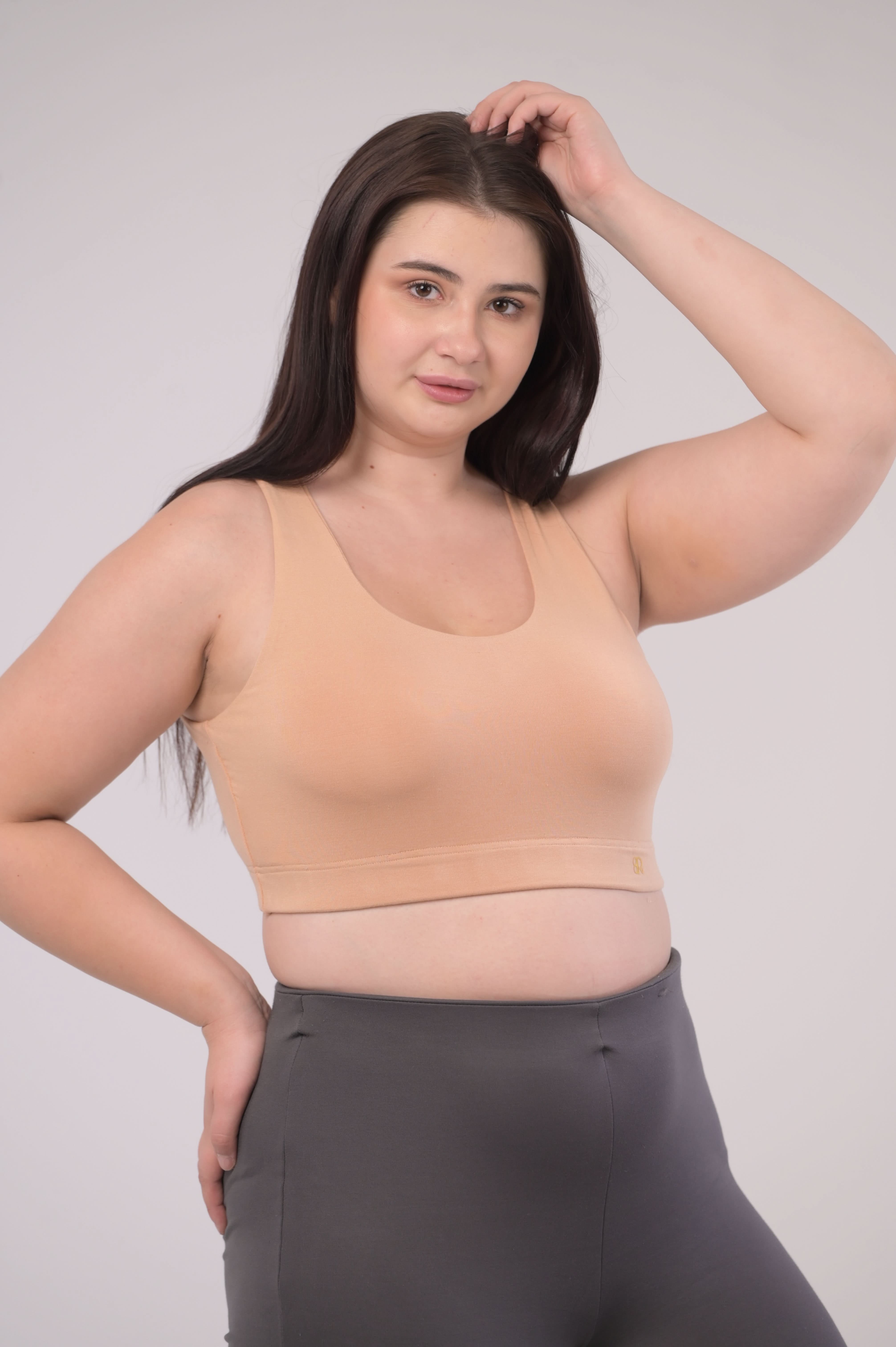 Eirica yoga sports bra - Skin