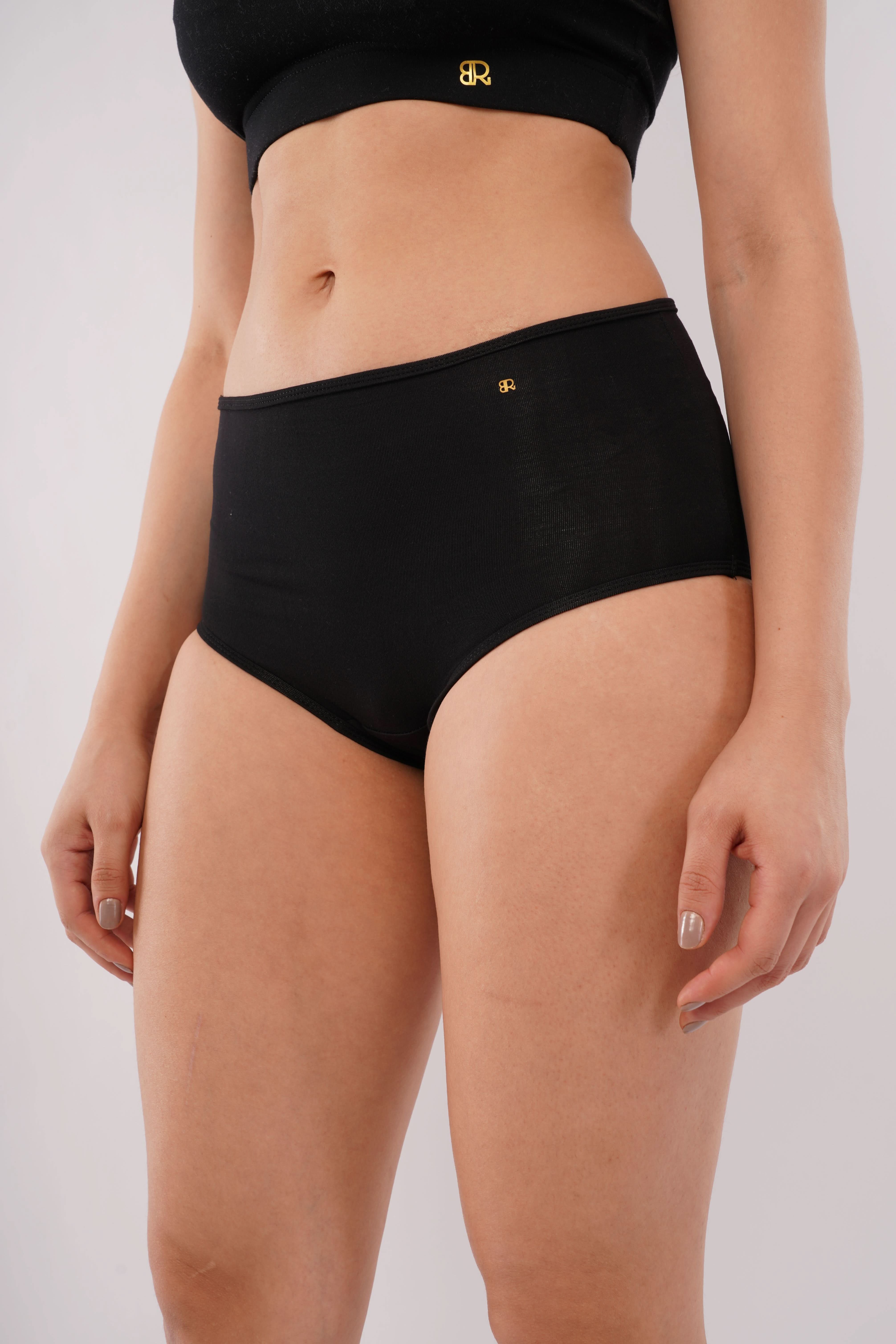 Lenzing micro modal panties - Black