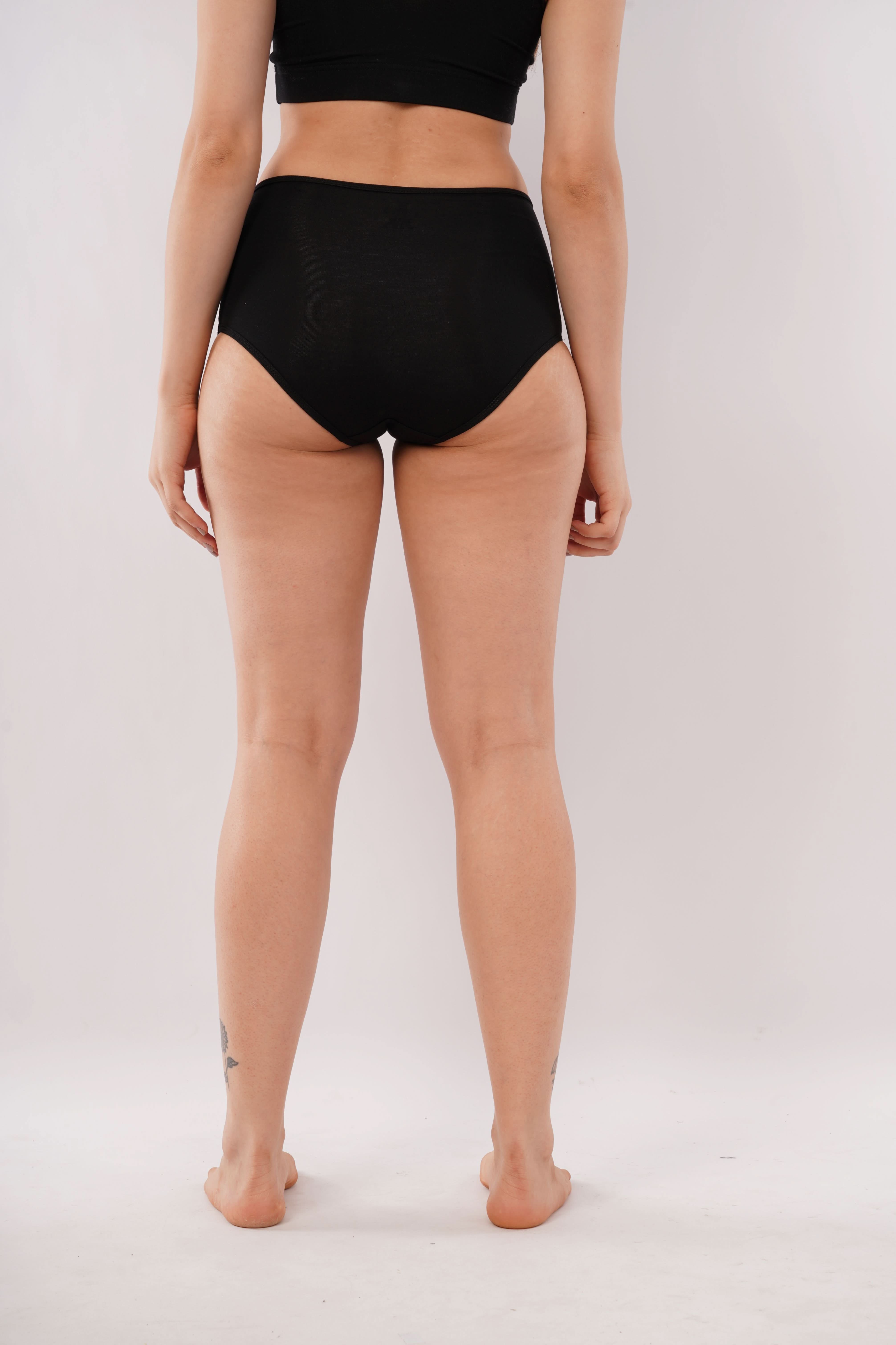 Lenzing micro modal panties - Black