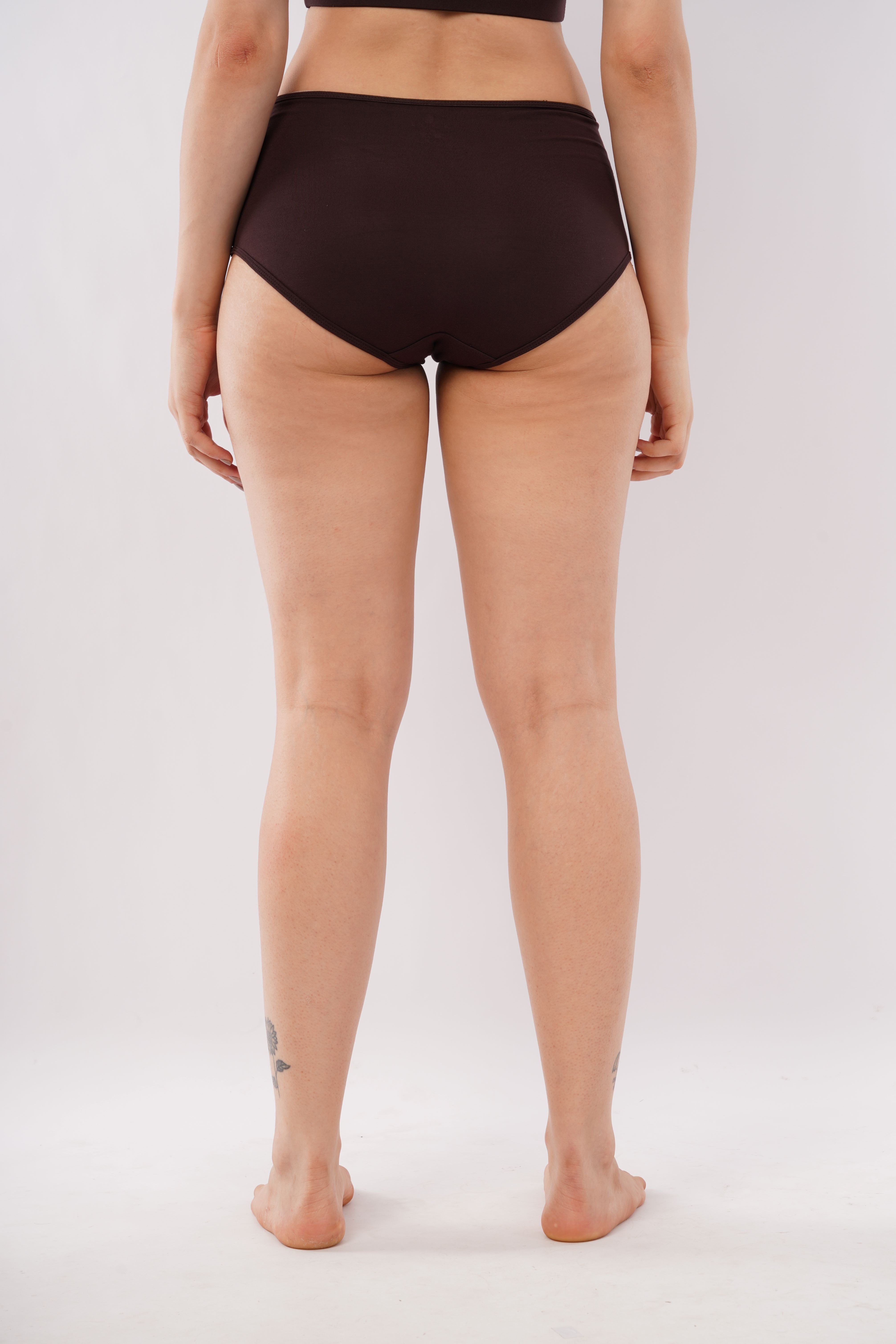 Lenzing Micro Modal Knickers - Brown