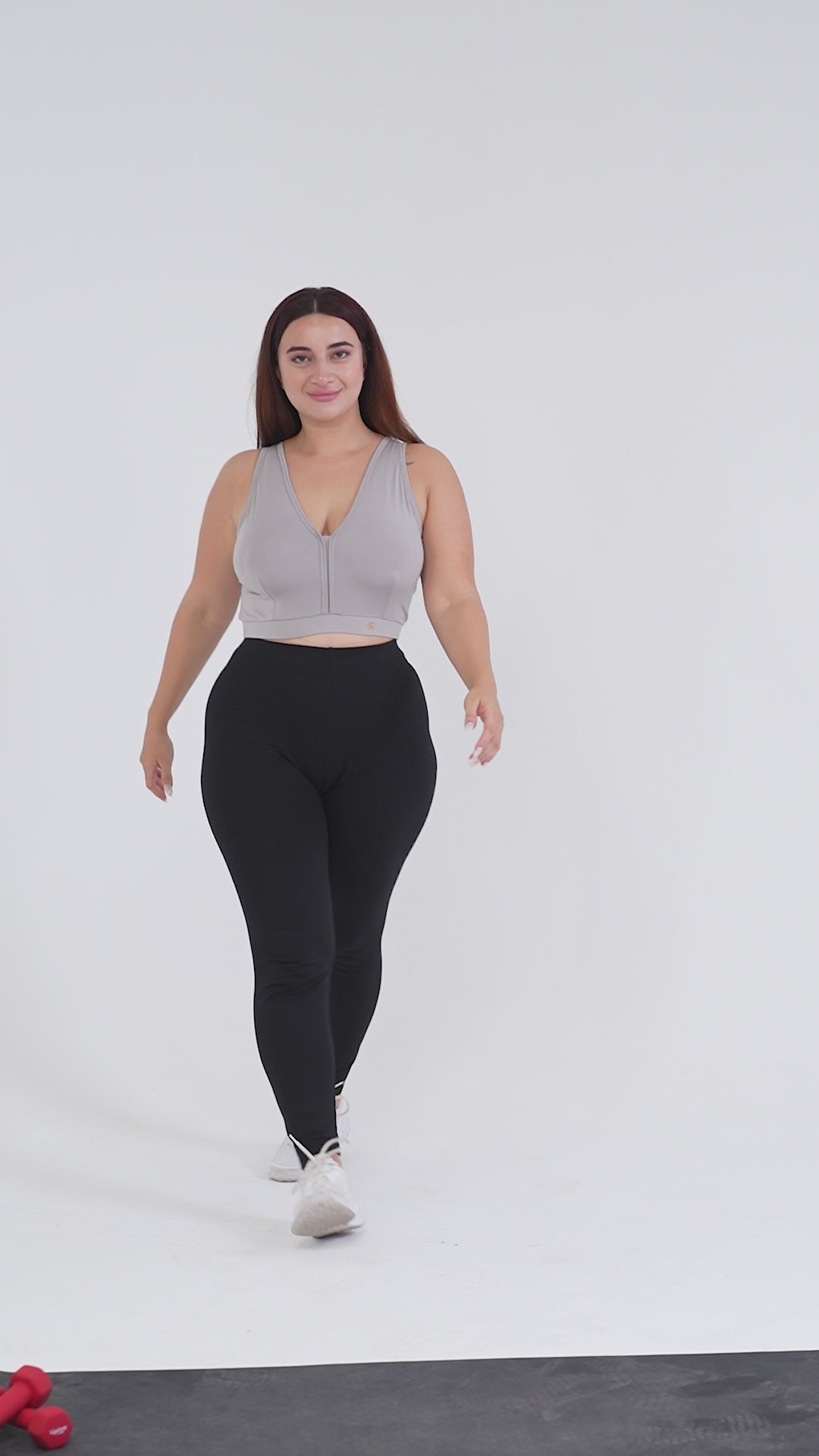 Eirica v neck bralette - Grey