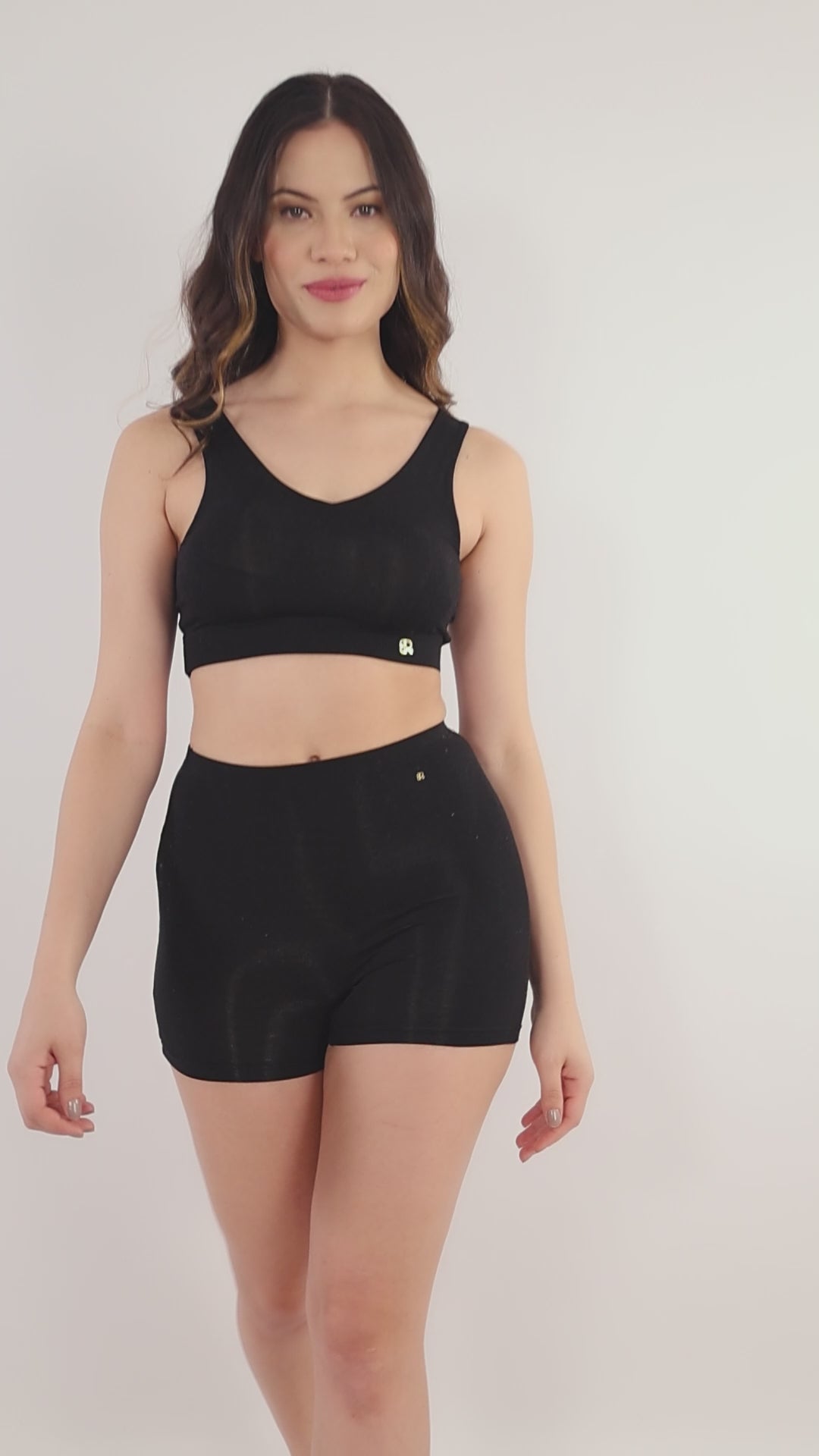 Linzing micro modal shorts - Black