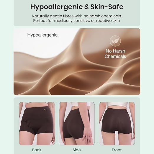Women's Cycling Shorts Combo Pack | Anti-Chafing High Waisted Micro Modal Shorts